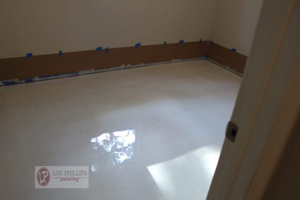 Epoxy Metallic White| Tampa | Residential Flooring